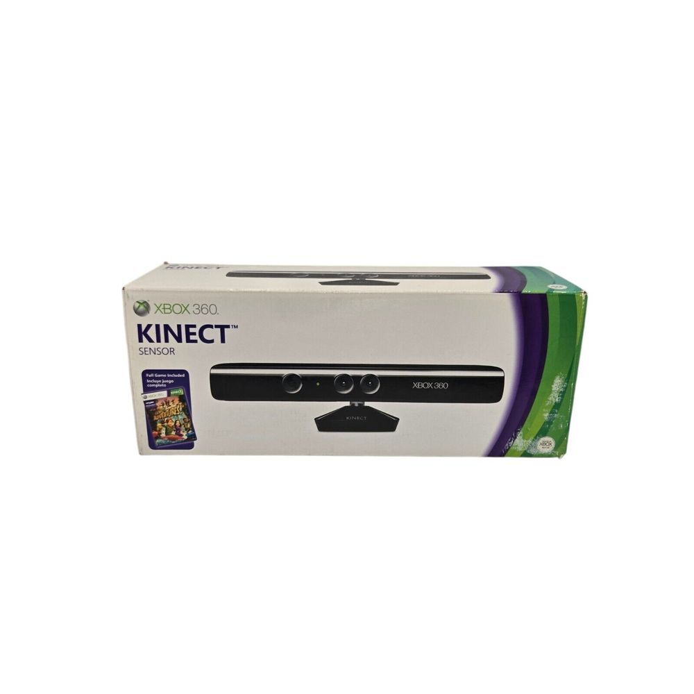 Kinect Sensor Camera‎ With Box and Kinect Adventures Game (NEW) Bundle